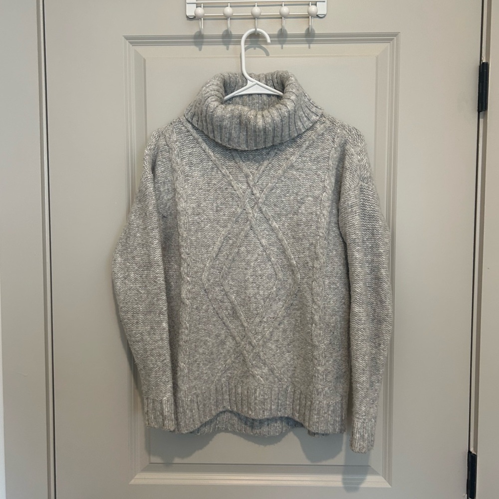 Michael Kors Light Gray Knit Sweater